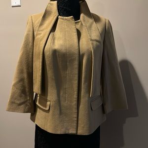 Talbots cropped jacket 100%Wool